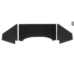 Stock firewall insulation kit A-quality 3pcs Beetle 8.1955 and later